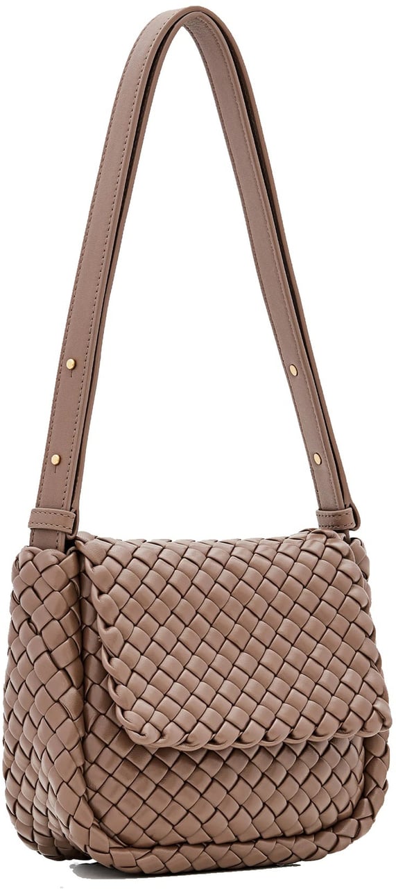 Bottega Veneta Bottega Veneta Cobble Small Shoulder Bag Bruin