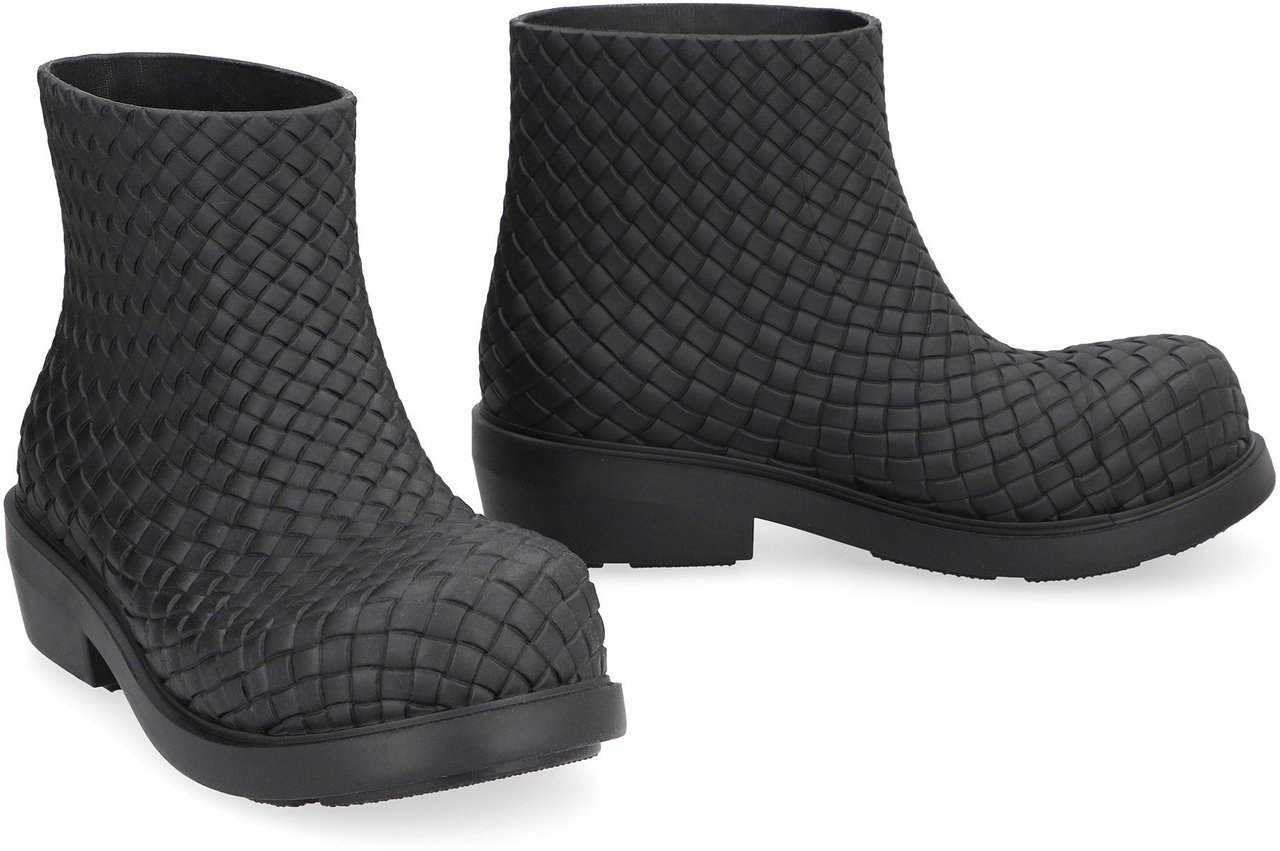 Bottega Veneta Fireman ankle boots Zwart