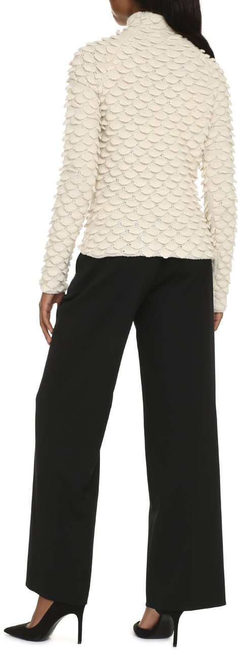 Bottega Veneta Wool turtleneck sweater Neutraal