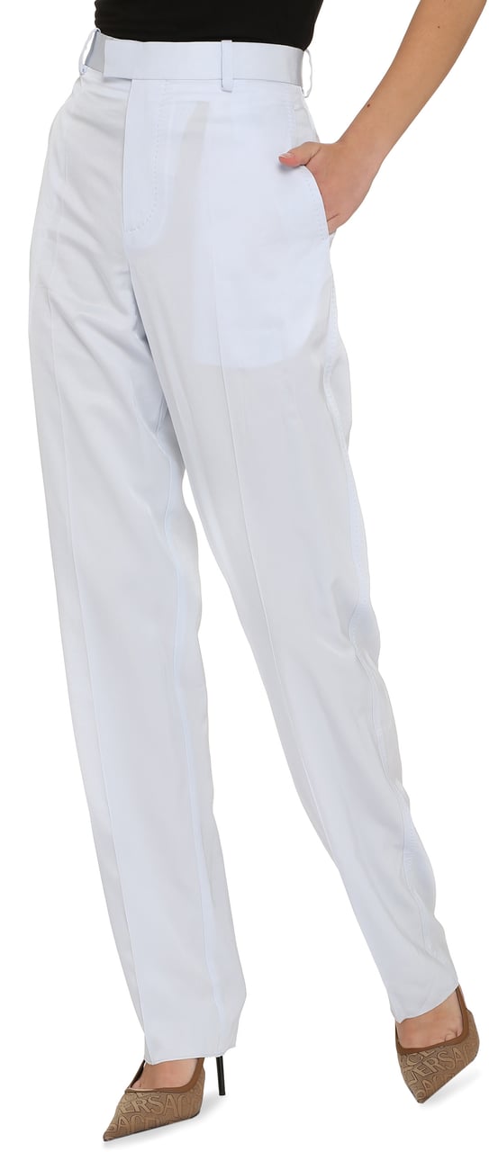 Bottega Veneta Straight-leg trousers Blauw