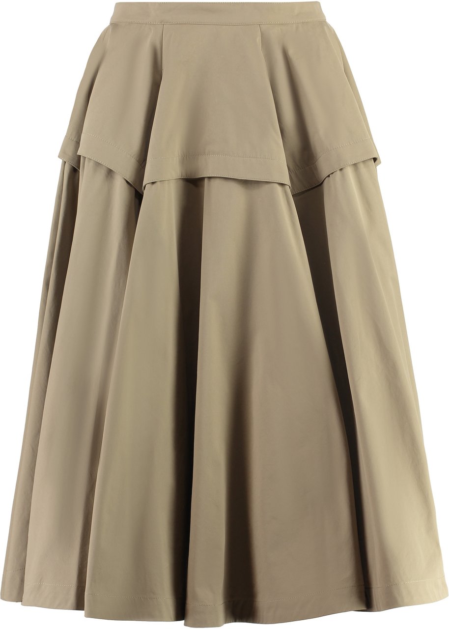 Bottega Veneta A-line skirt Neutraal