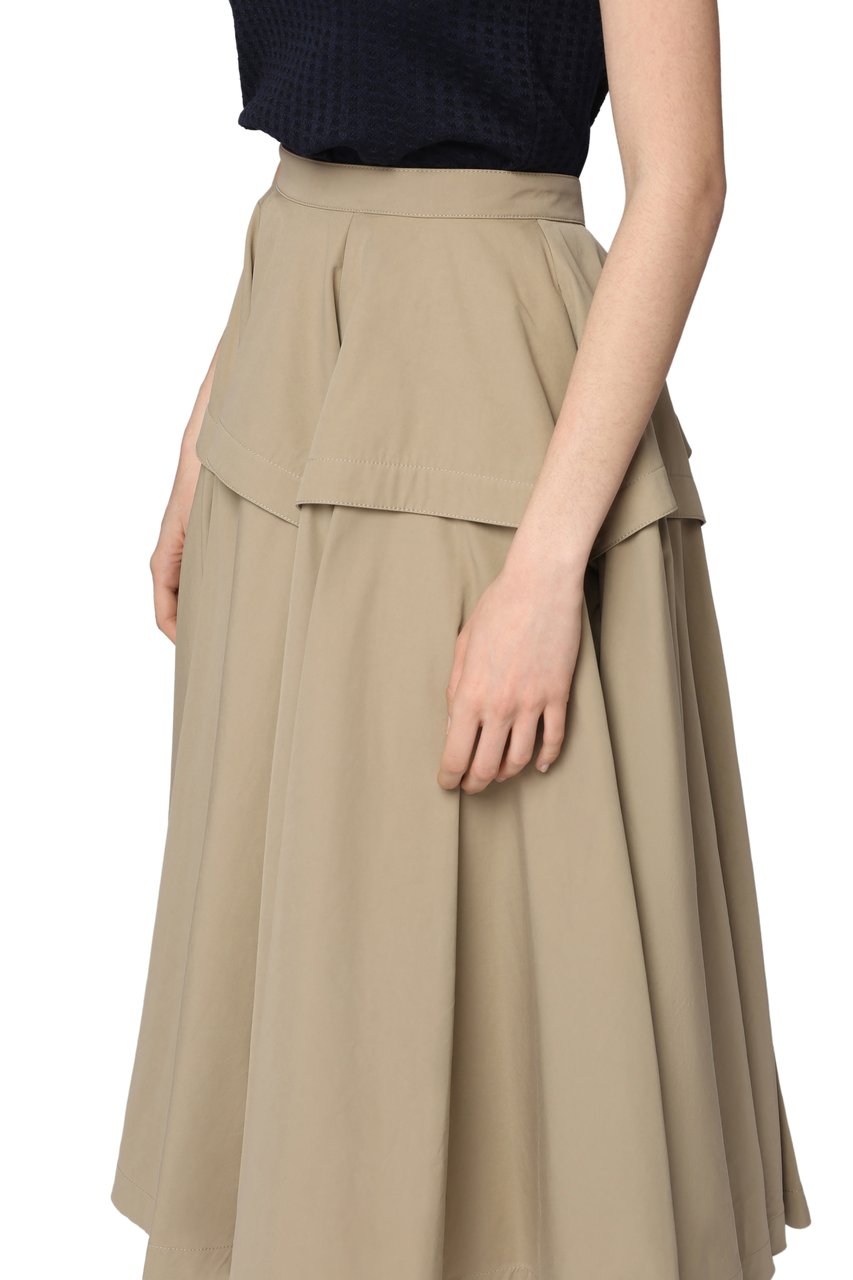 Bottega Veneta A-line skirt Neutraal