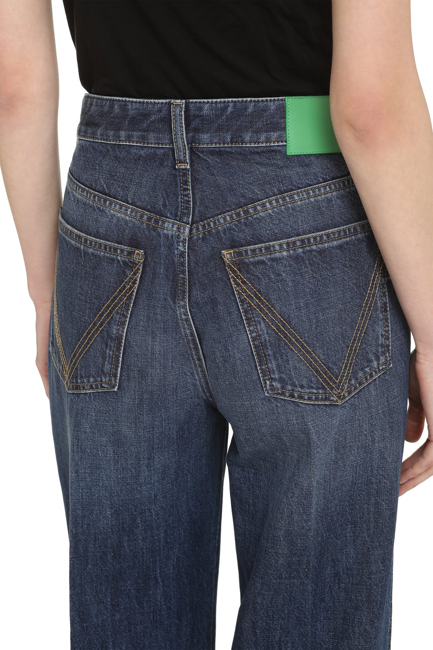 Bottega Veneta Wide-leg jeans Blauw