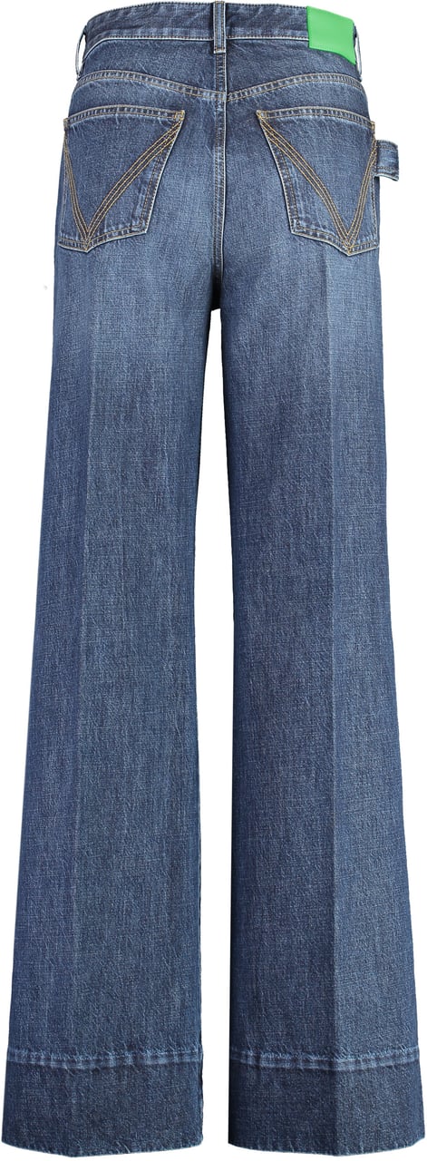 Bottega Veneta Wide-leg jeans Blauw