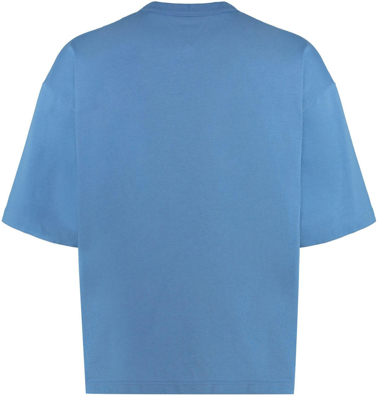 Bottega Veneta Cotton crew-neck T-shirt Lichtblauw