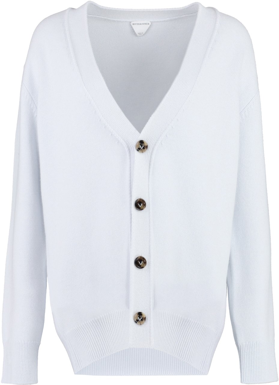 Bottega Veneta Cashmere cardigan Lichtblauw