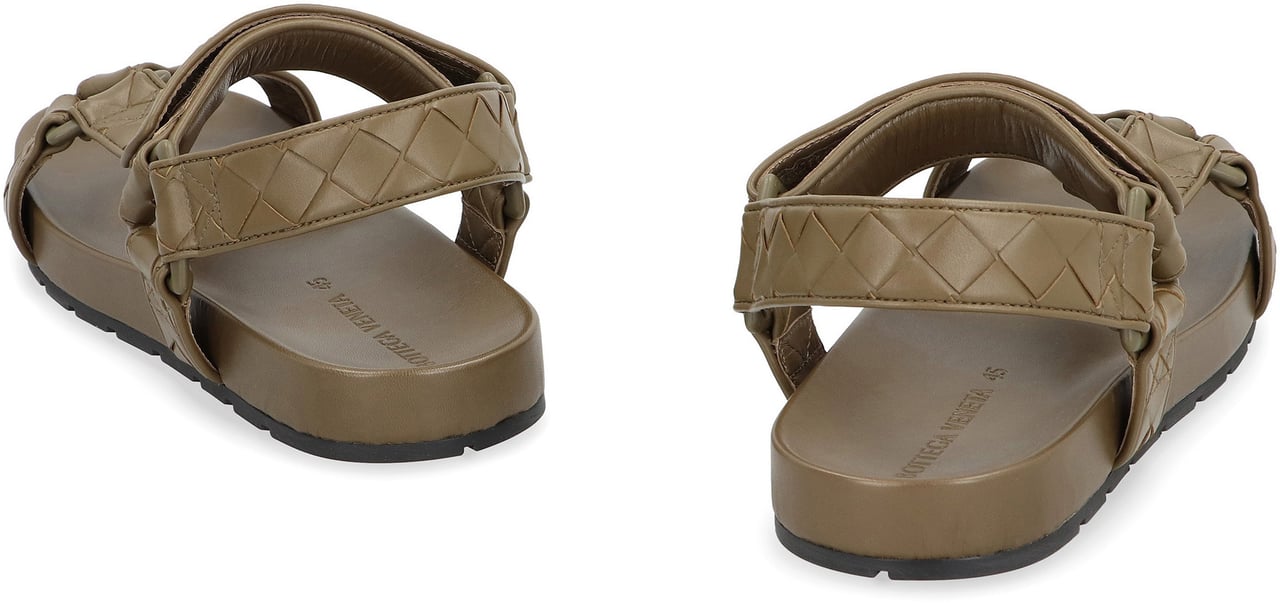 Bottega Veneta Trip Leather sandals Bruin