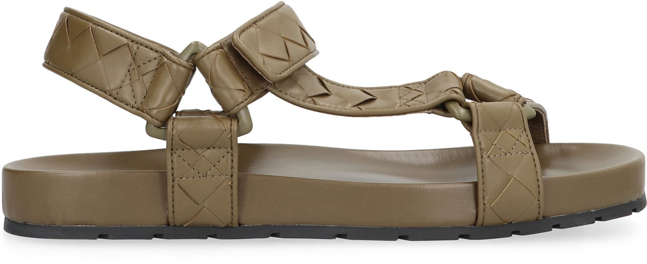 Bottega Veneta Trip Leather sandals Bruin
