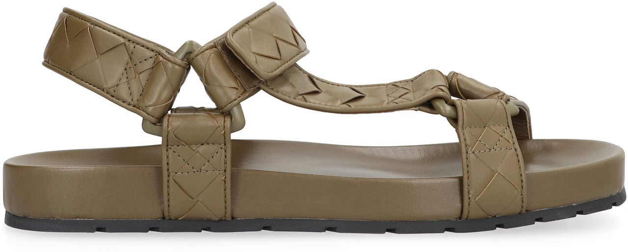 Bottega Veneta Trip Leather sandals Bruin