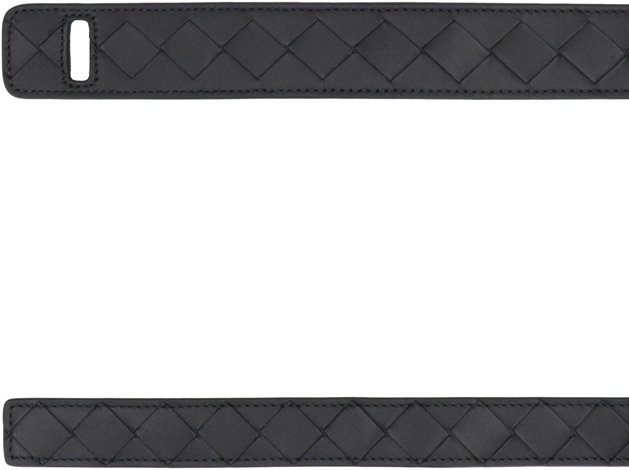 Bottega Veneta Leather belt Zwart