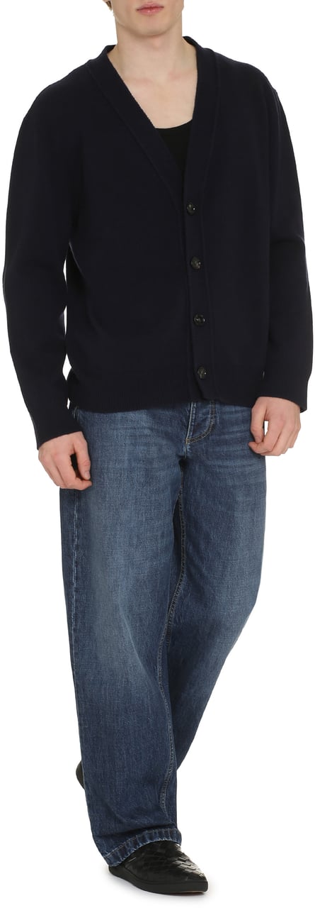 Bottega Veneta Cashmere cardigan Navy