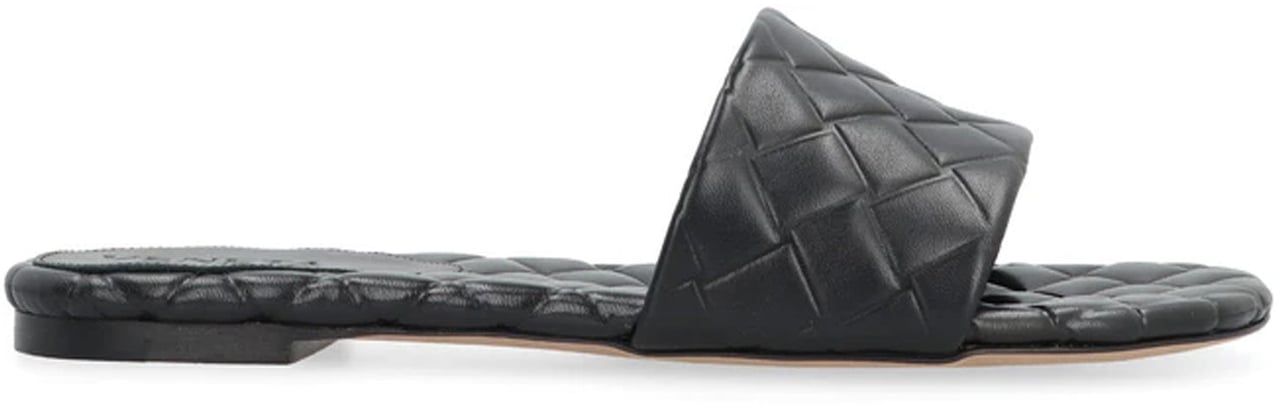 Bottega Veneta Bottega Veneta Amy Leather Mules Zwart
