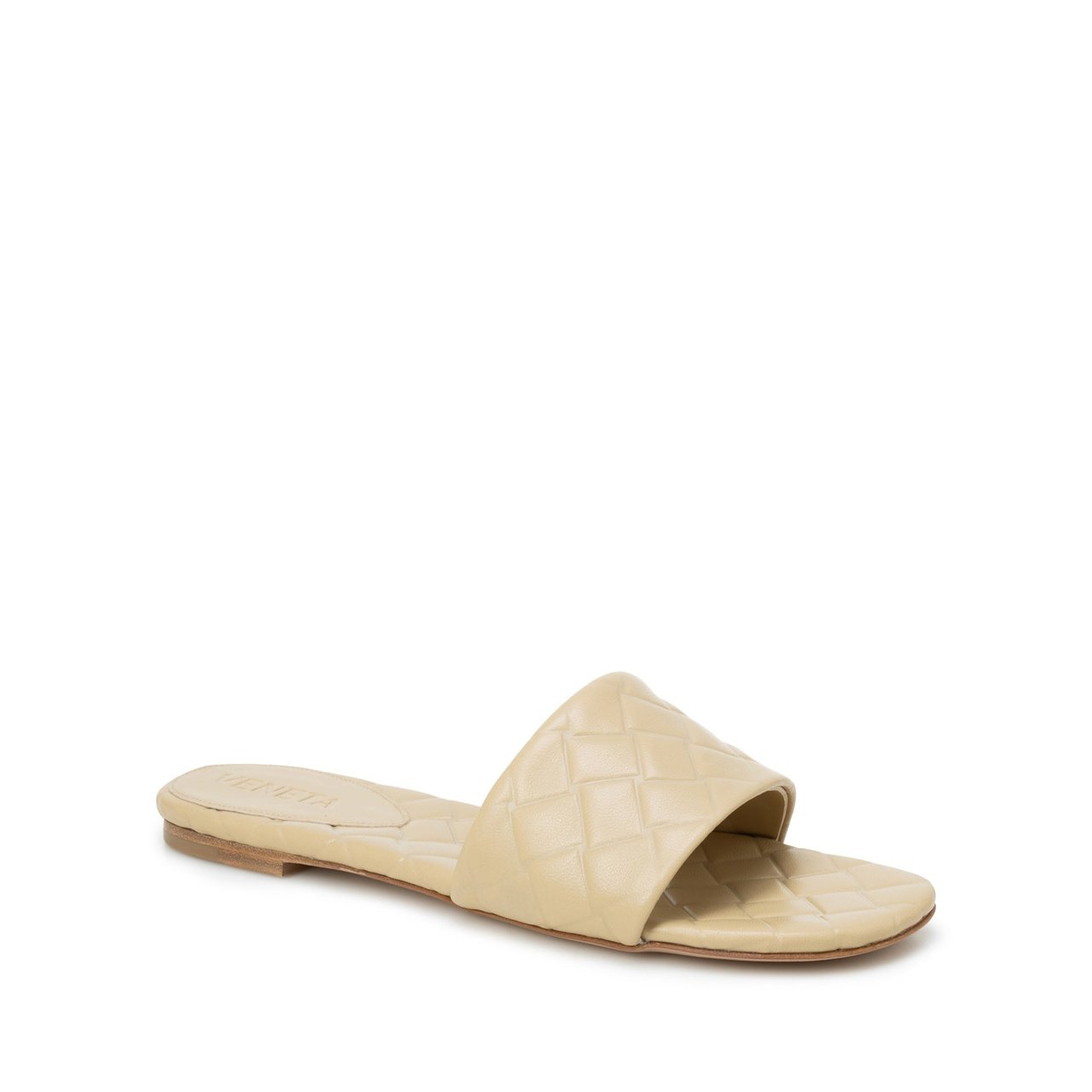 Bottega Veneta Bottega Veneta Amy Leather Sandals Beige