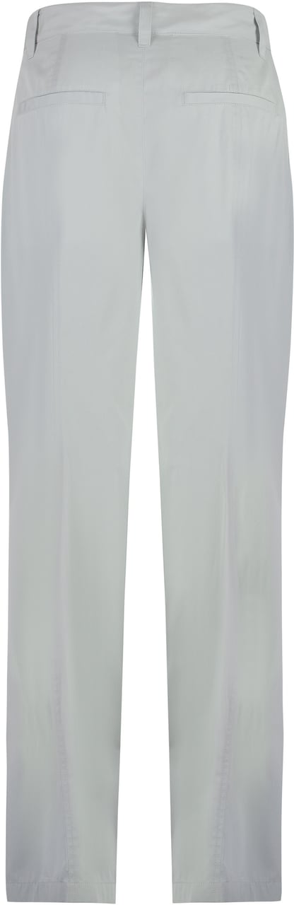 Bottega Veneta Cotton-silk trousers Grijs