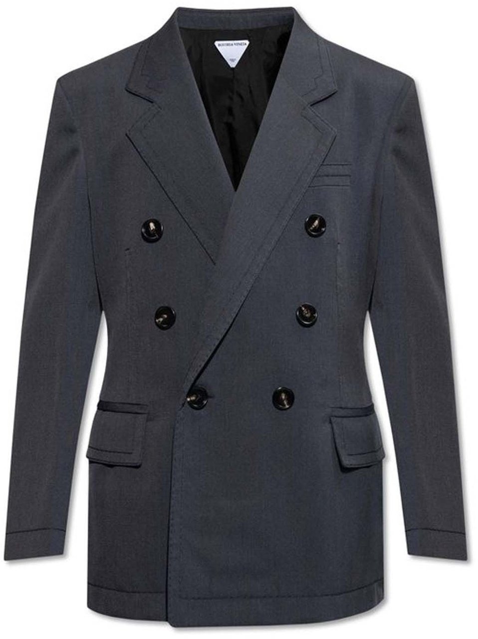 Bottega Veneta Wool Twill Blazer Blauw