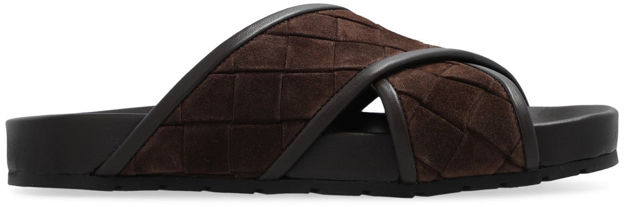 Bottega Veneta Bottega Veneta Tarik Criss Cross Sandal Bruin