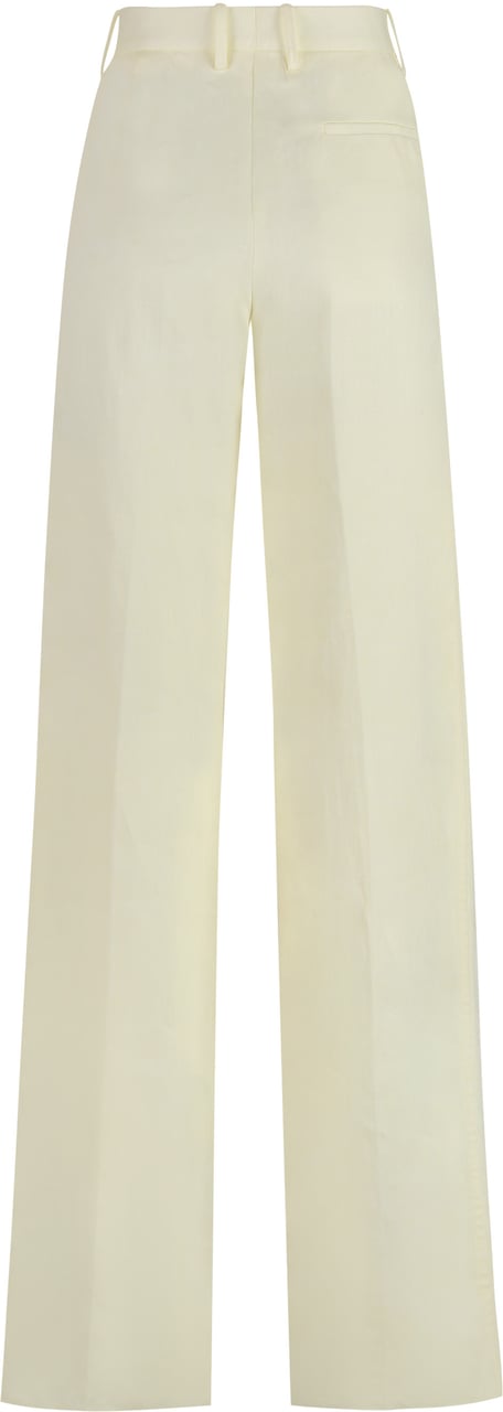 Bottega Veneta Linen trousers Geel