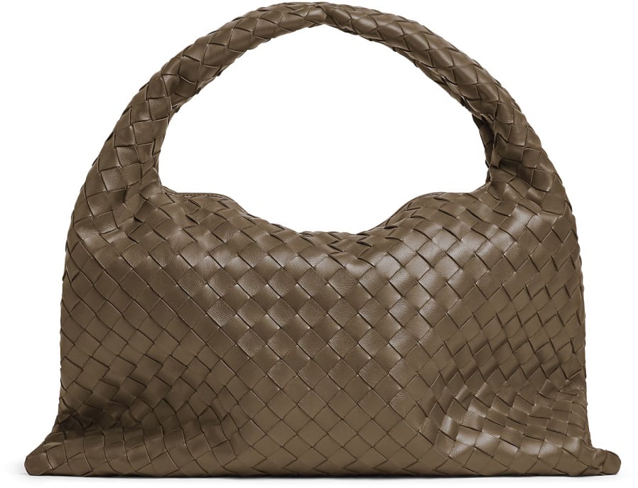 Bottega Veneta Small "Hop" Bag Bruin