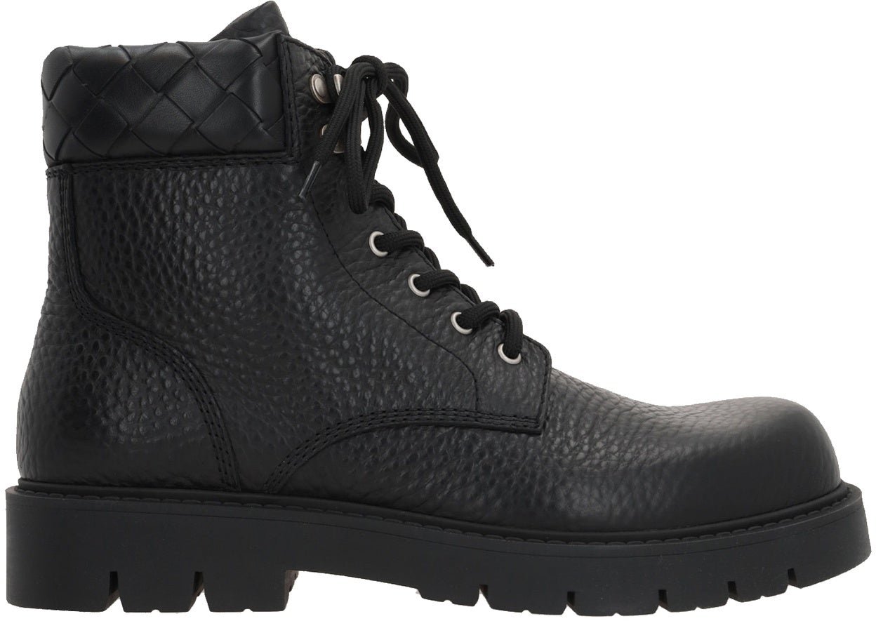 Bottega Veneta Bottega Veneta Haddock Ankle Boots Zwart