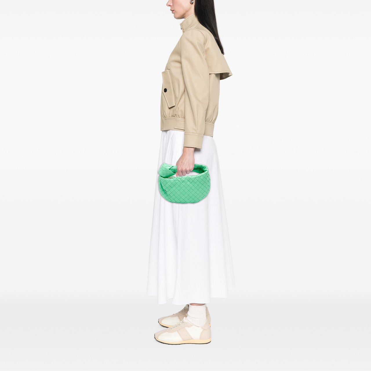 Bottega Veneta Mini Nappa Intrecciato Jodie Groen