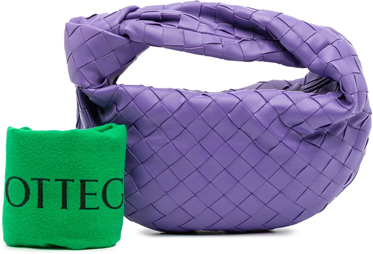 Bottega Veneta Mini Nappa Intrecciato Jodie Paars