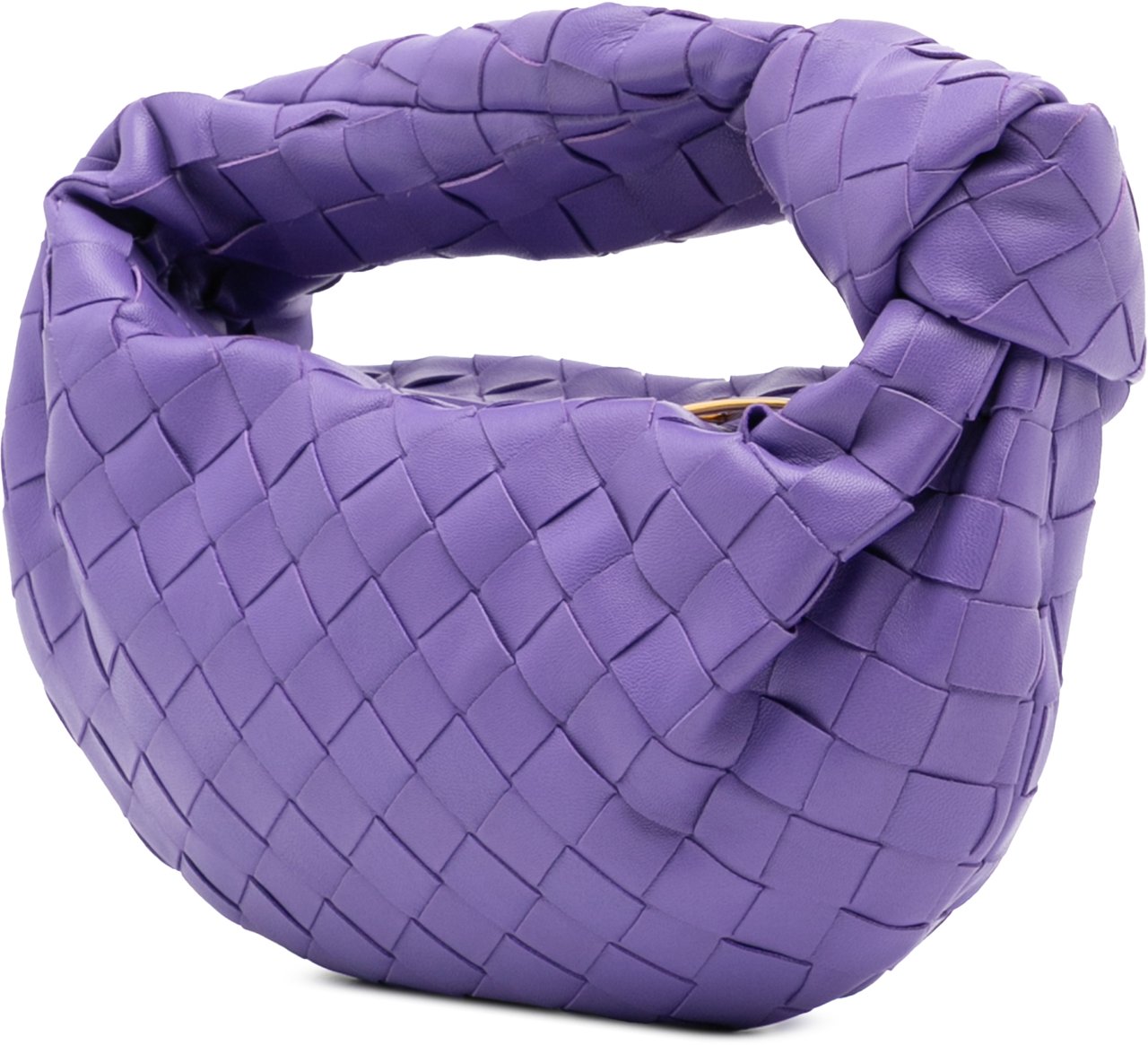 Bottega Veneta Mini Nappa Intrecciato Jodie Paars