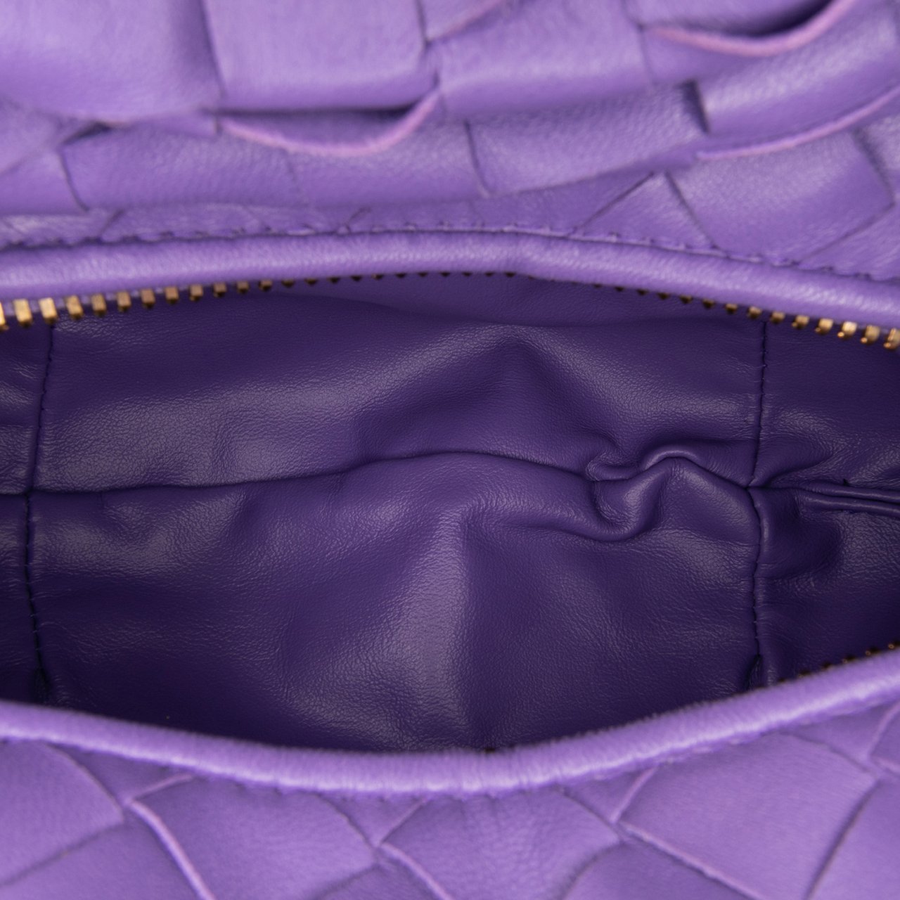 Bottega Veneta Mini Nappa Intrecciato Jodie Paars