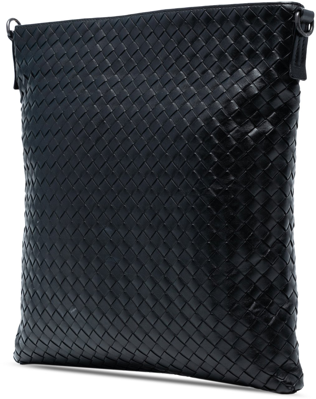 Bottega Veneta Nappa Intrecciato VN Crossbody Zwart