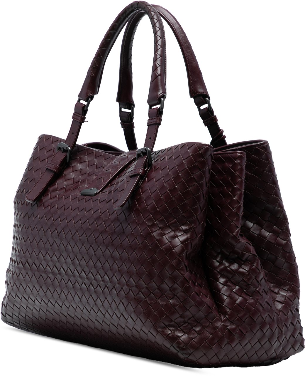 Bottega Veneta Medium Nappa Intrecciato Roma Tote Rood