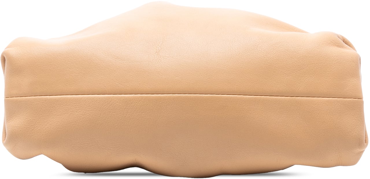 Bottega Veneta Lambskin The Mini Pouch Crossbody Bruin