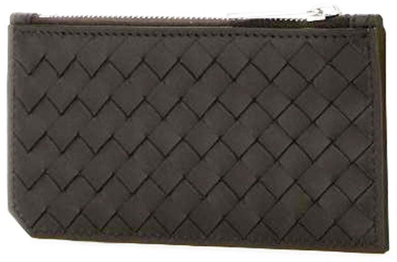 Bottega Veneta Bottega Veneta Intrecciato Leather Card Holder Bruin