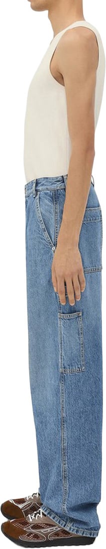 Bottega Veneta Trouser Blue Blauw