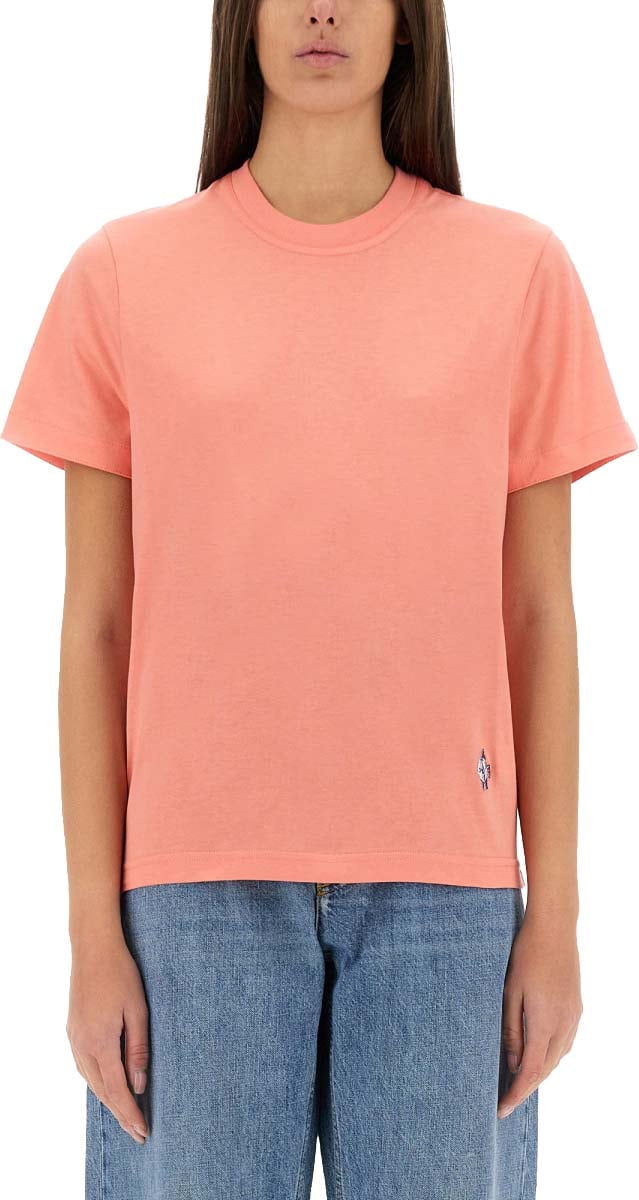 Bottega Veneta Regular Fit Jersey T-Shirt Crafted from Premium Cotton Neutraal