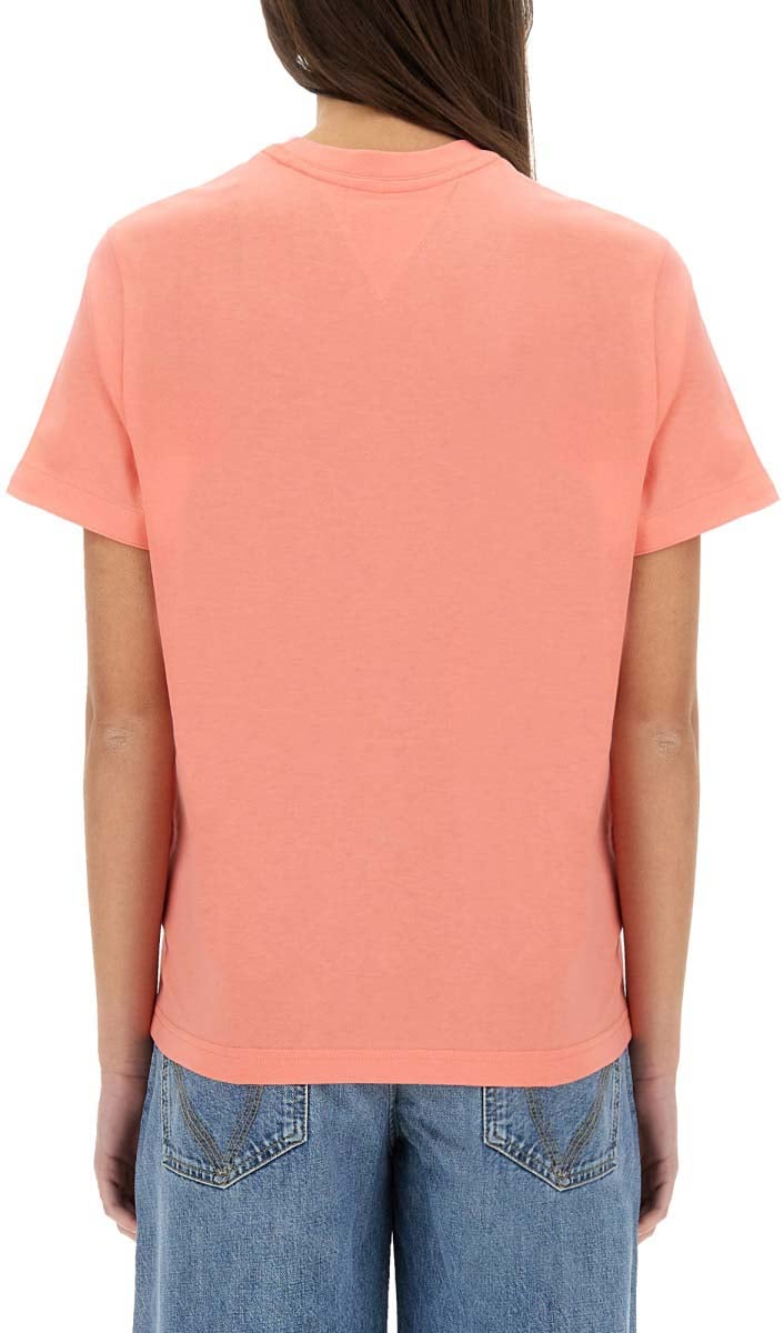 Bottega Veneta Regular Fit Jersey T-Shirt Crafted from Premium Cotton Neutraal