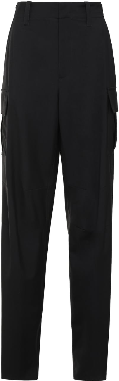 Bottega Veneta Wool cargo trousers Navy