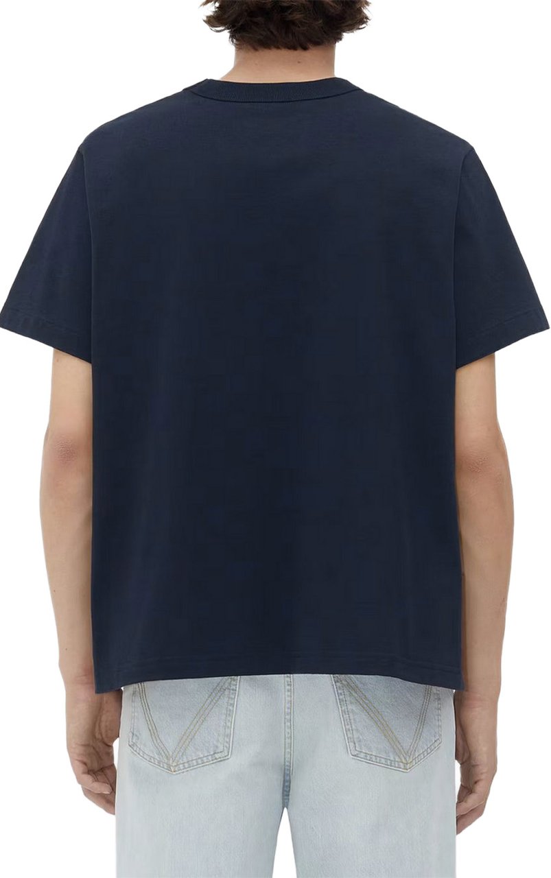 Bottega Veneta T-shirt Blue Blauw