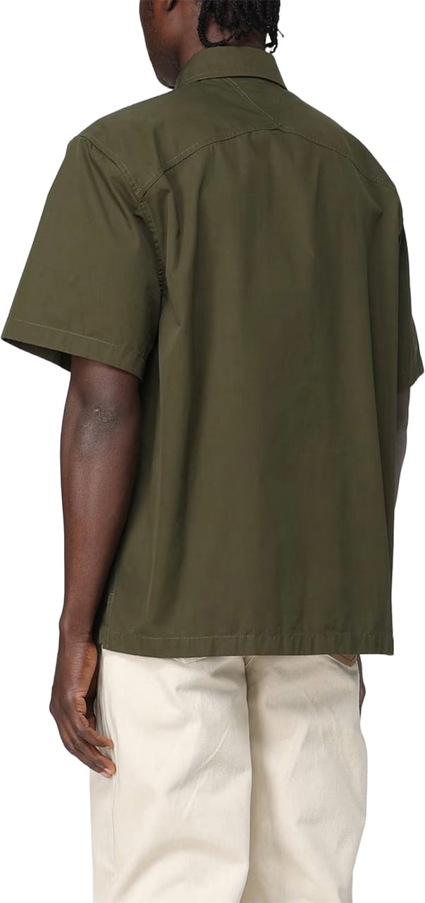 Bottega Veneta Shirt Darkgreen Donkergroen