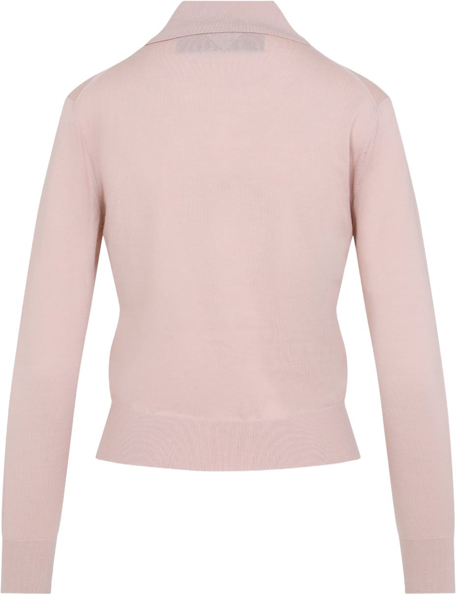 Bottega Veneta Bottega Veneta Long Sleeve Polo Top Divers