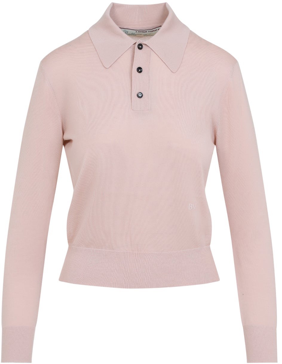 Bottega Veneta Bottega Veneta Long Sleeve Polo Top Divers