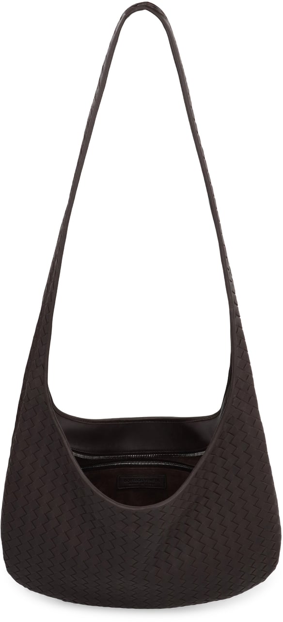 Bottega Veneta Veneto leather crossbody bag Bruin