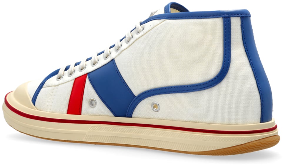 Bottega Veneta Eliott Mid-top Sneakers Wit