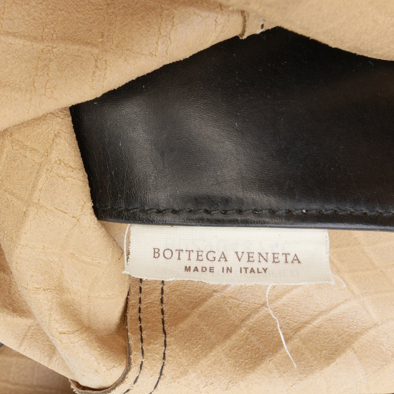 Bottega Veneta Printed Nappa Intrecciomirage Butterfly Tote Bruin