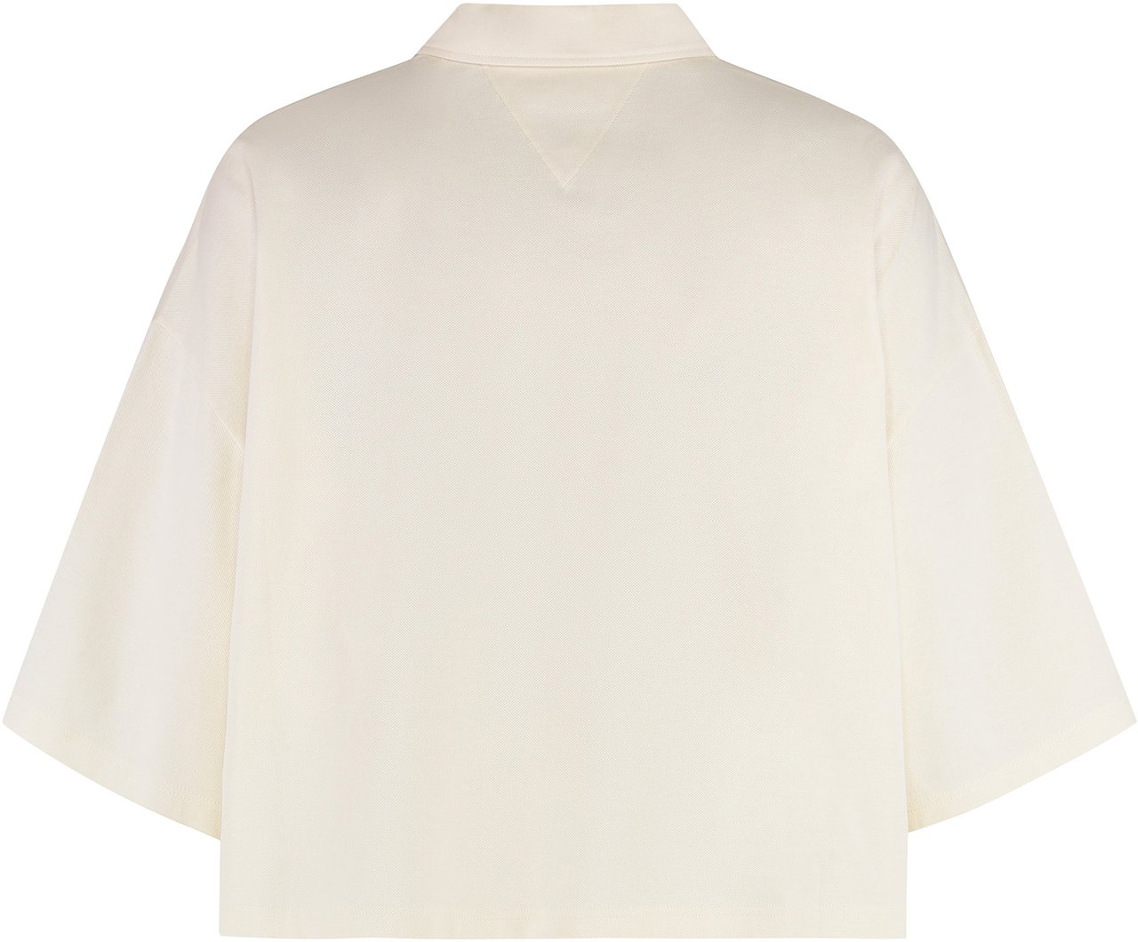 Bottega Veneta Cotton piqué polo shirt Neutraal