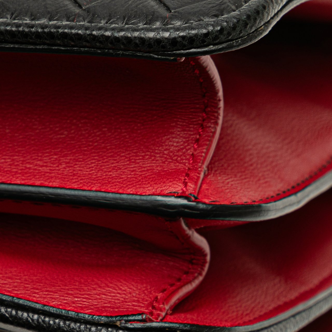 Bottega Veneta Nappa Intrecciato Glass Shoulder Bag Rood