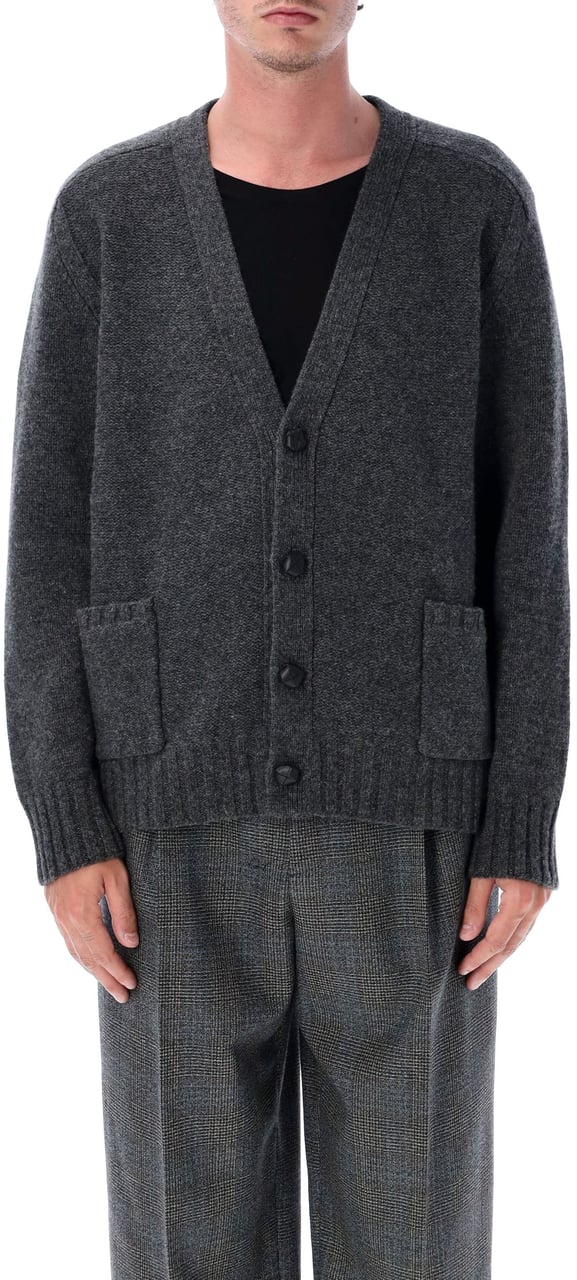 Bottega Veneta Wool cardigan Grijs
