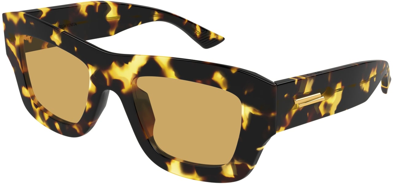 Bottega Veneta Bv1357s Oversized Rectangular Sunglasses Groen