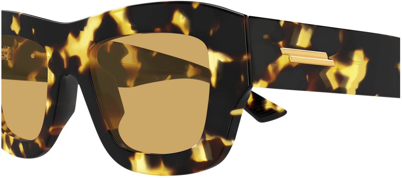 Bottega Veneta Bv1357s Oversized Rectangular Sunglasses Groen