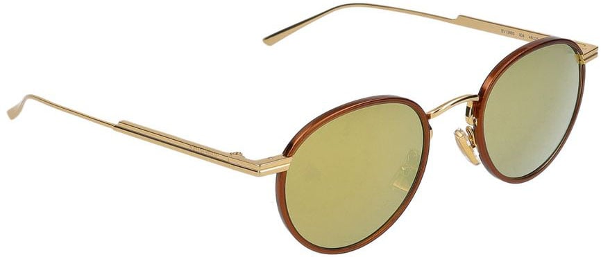 Bottega Veneta Sunglasses Bottega Veneta BV1389S 004 gold gold gold 48/21/140 Groen