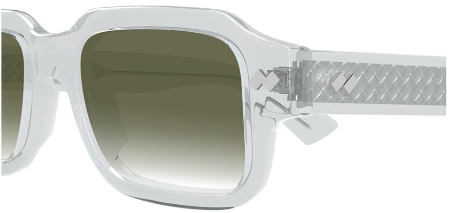 Bottega Veneta BV1442S Linea Intrecciato Sunglasses Wit