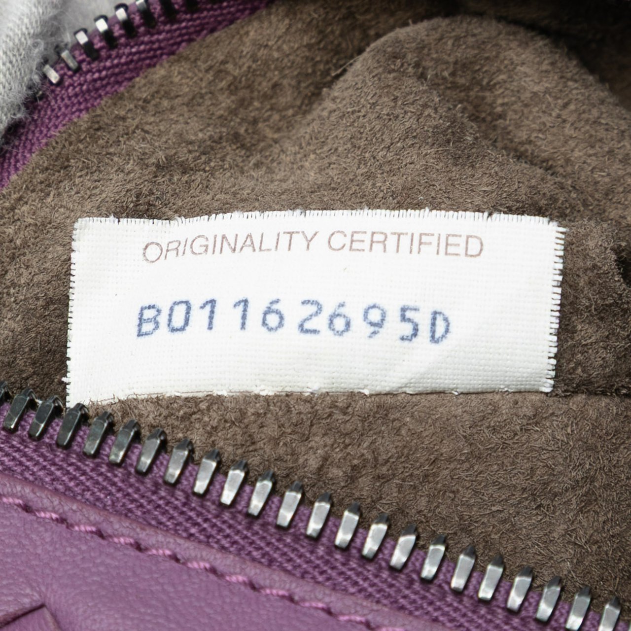 Bottega Veneta Nappa Intrecciato Brick Tote Paars